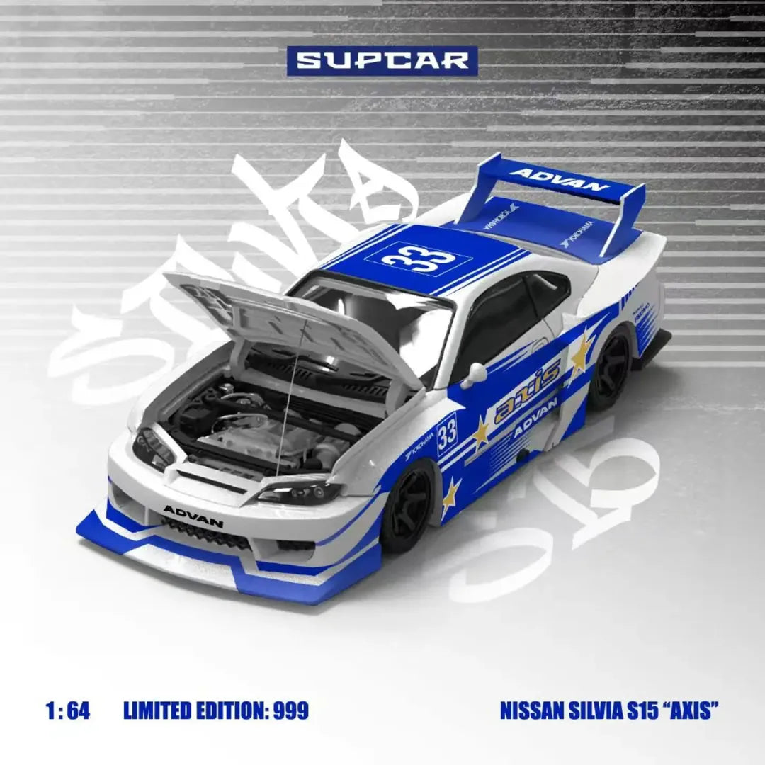SUPCAR 1:64 Nissan Silvia S15 "AXIS"