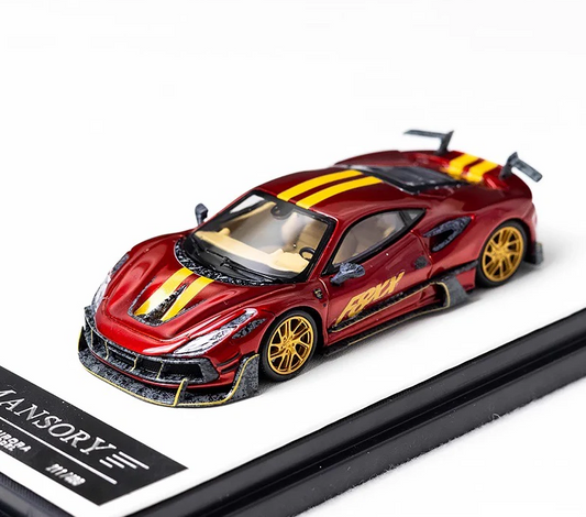 Aurora Model 1:64 Mansory F8XX (Metallic Red)