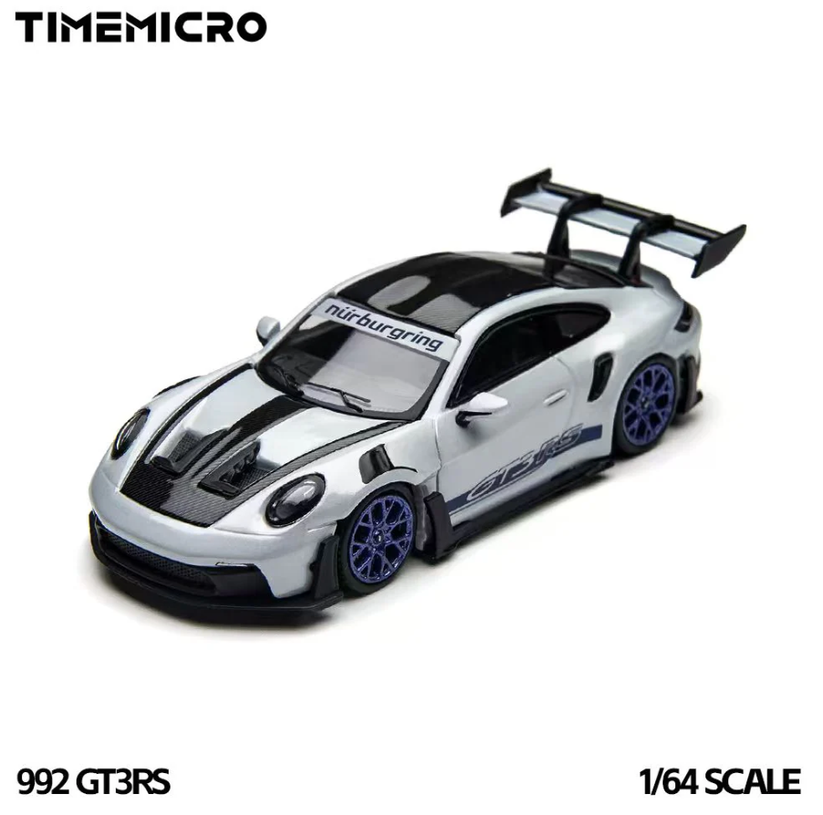 Time Micro x PSC Design 1:64 Porsche 992 GT3 RS & VW Beetle RS