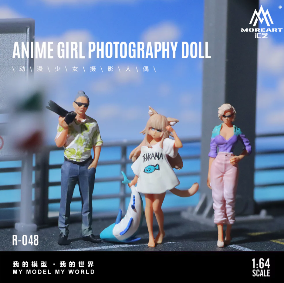 MoreArt 1:64 Anime Girl Photography Doll