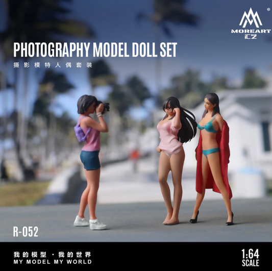 MoreArt 1:64 Photography Model Doll Set
