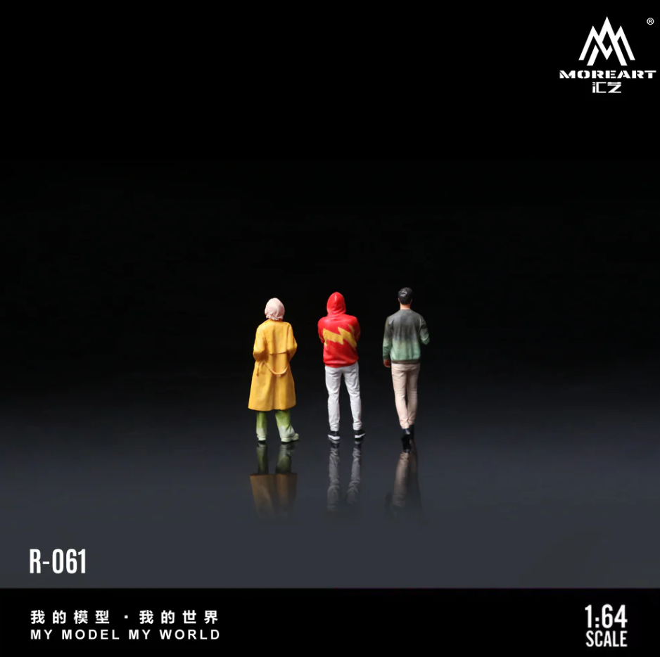 MoreArt 1:64 FASHIONABLEMEN'S AND WOMEN'S DOLLSETS