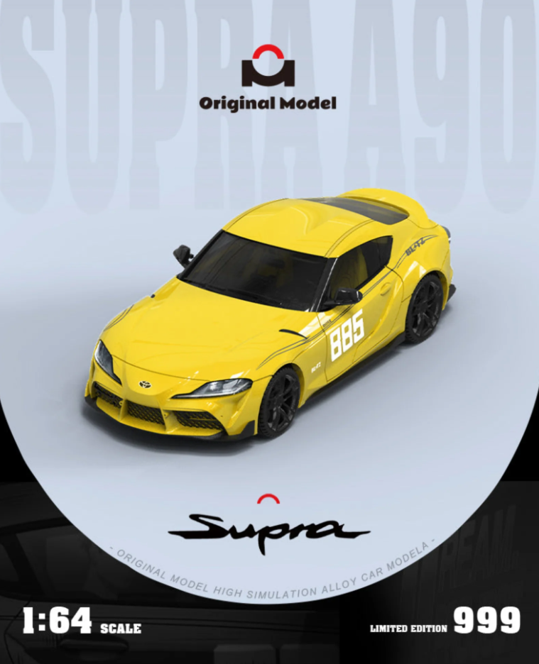 Original Model 1:64 Toyota supraA90 Initial D MF GHOST