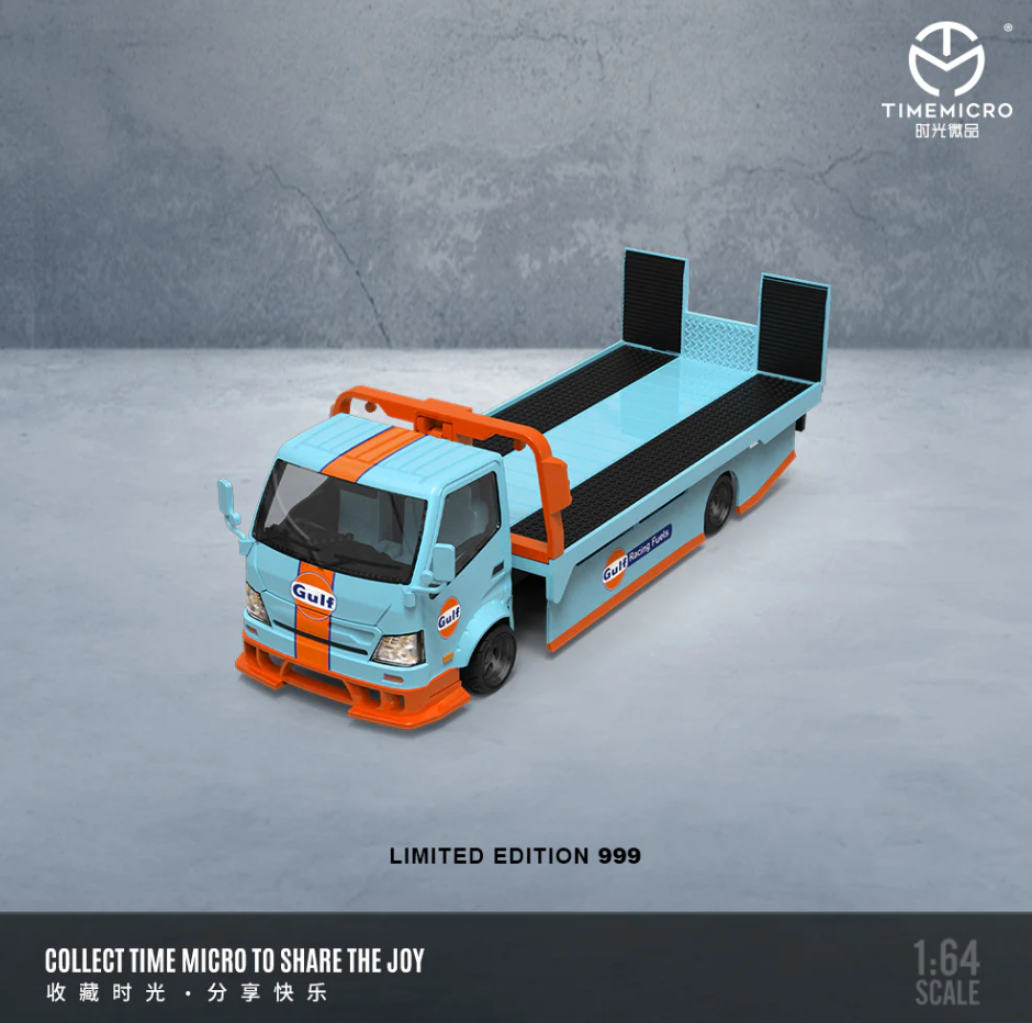 PREORDER TimeMicro 1:64 Hino 300 (Gulf)