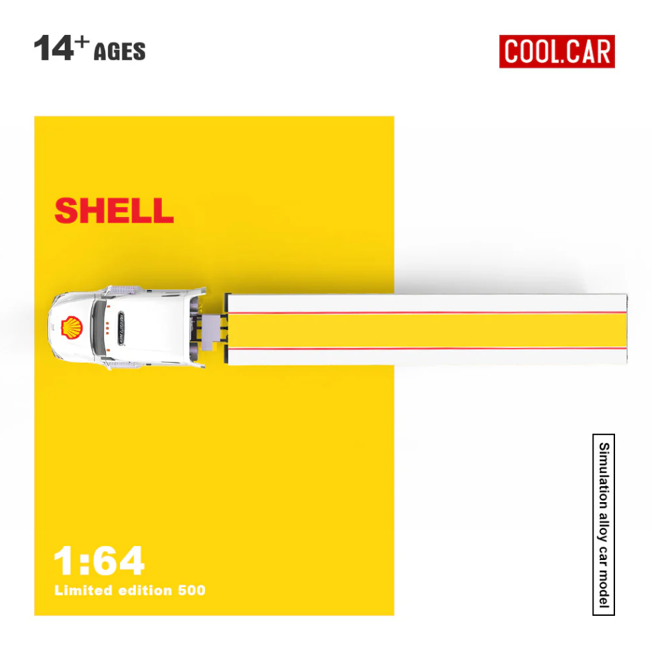 PREORDER Cool Car 1:64 Freightliner Container Truck (SHELL)