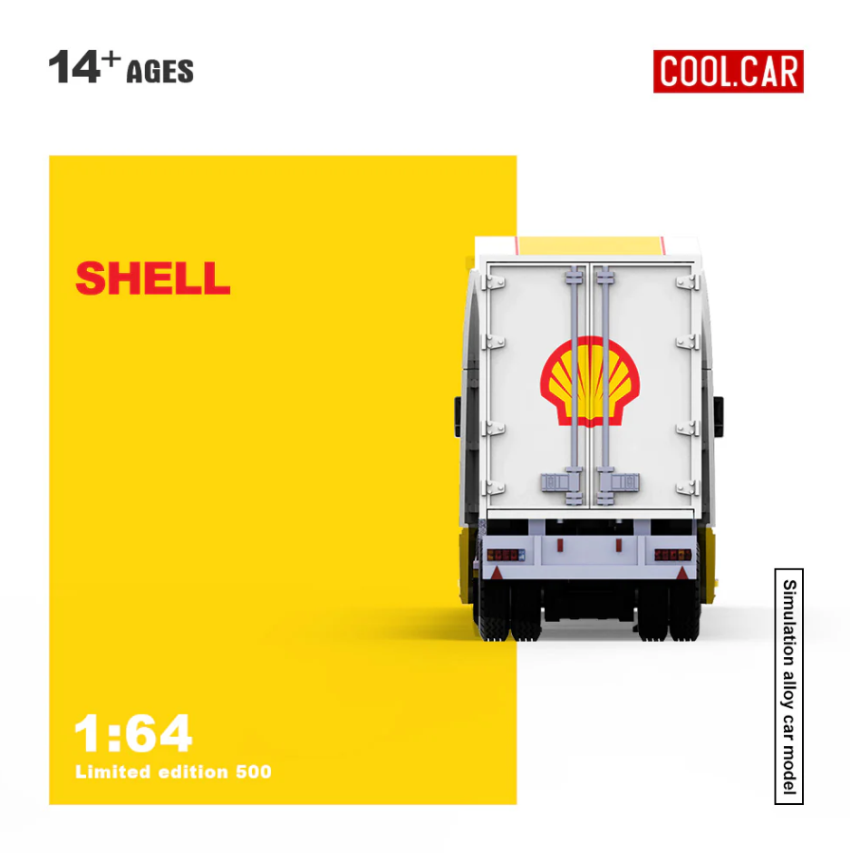 PREORDER Cool Car 1:64 Freightliner Container Truck (SHELL)