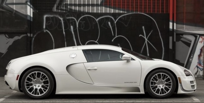 PREORDER VMB x Miniature Planet 1:18 Bugatti Veyron Super Sport '300' (White)