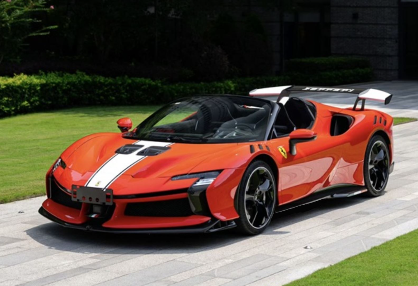 PREORDER BBR 1:18 Ferrari SF90XX Spider (Rosso F1 2004 - White)