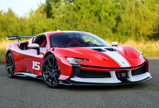 PREORDER BBR 1:18 Ferrari SF90XX Stradale (Rosso Corsa/Italian Flag Stripe)