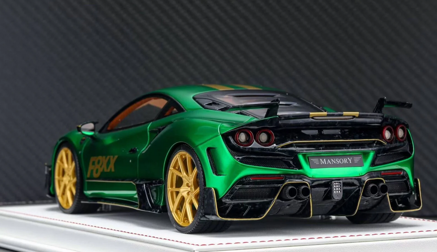 Davis & Giovanni 1:18 Ferrari F8XX MANSORY (Emerald Green)