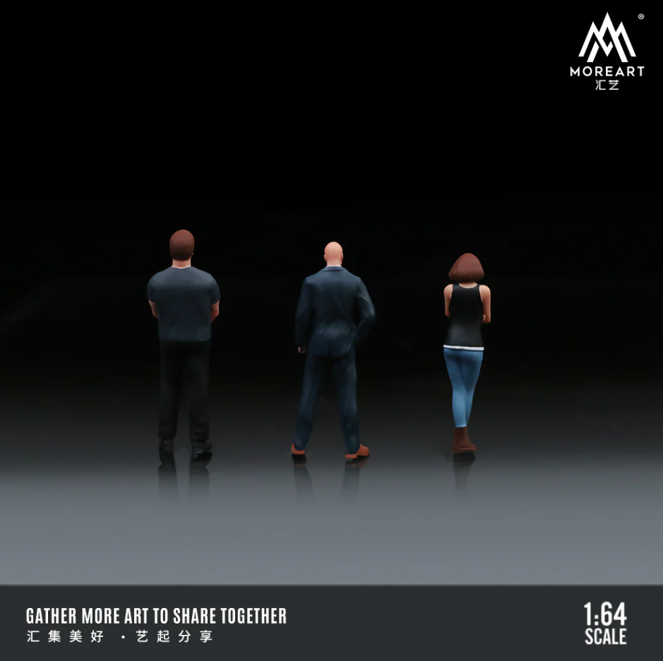 MoreArt 1:64 FAST AND FURIOUS DOLL E SET