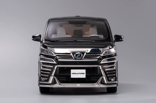 Kengfai 1:18 Toyota Veilfire (LHD/RHD) - Black