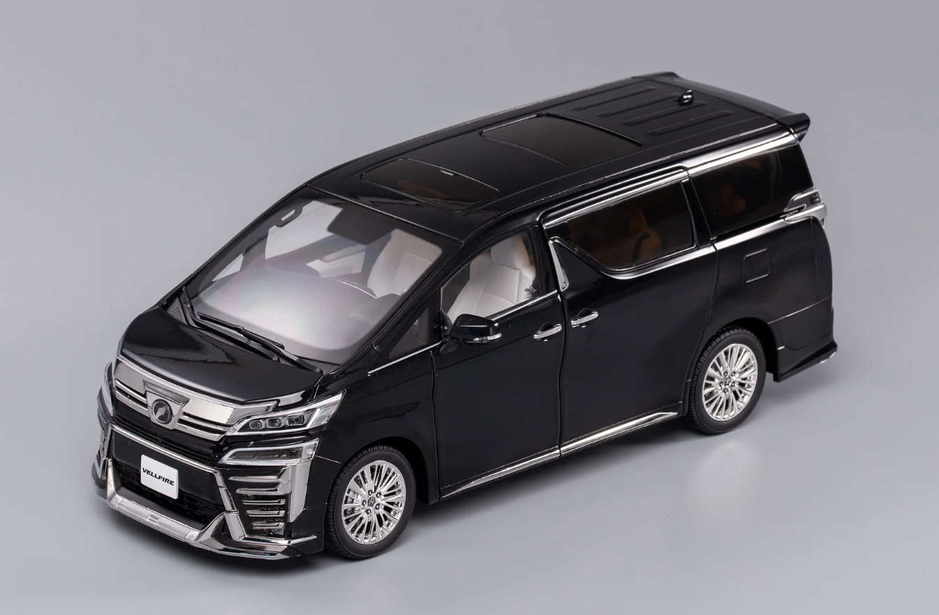 Kengfai 1:18 Toyota Veilfire (LHD/RHD) - Black