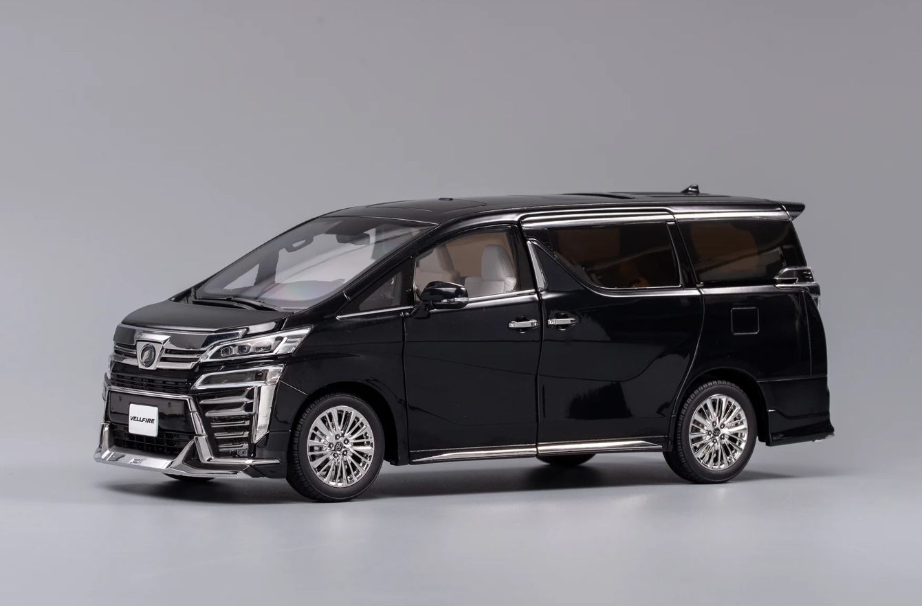 Kengfai 1:18 Toyota Veilfire (LHD/RHD) - Black