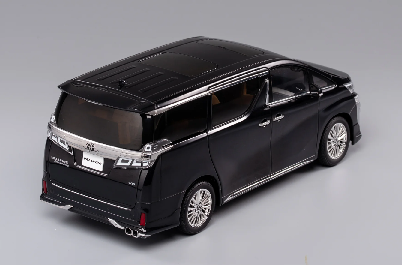 Kengfai 1:18 Toyota Veilfire (LHD/RHD) - Black