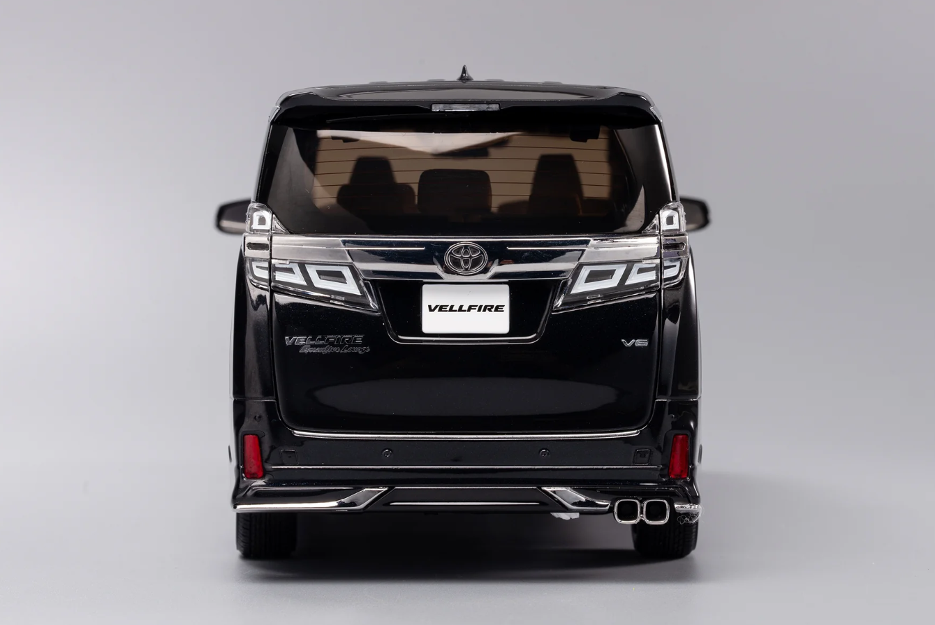 Kengfai 1:18 Toyota Veilfire (LHD/RHD) - Black
