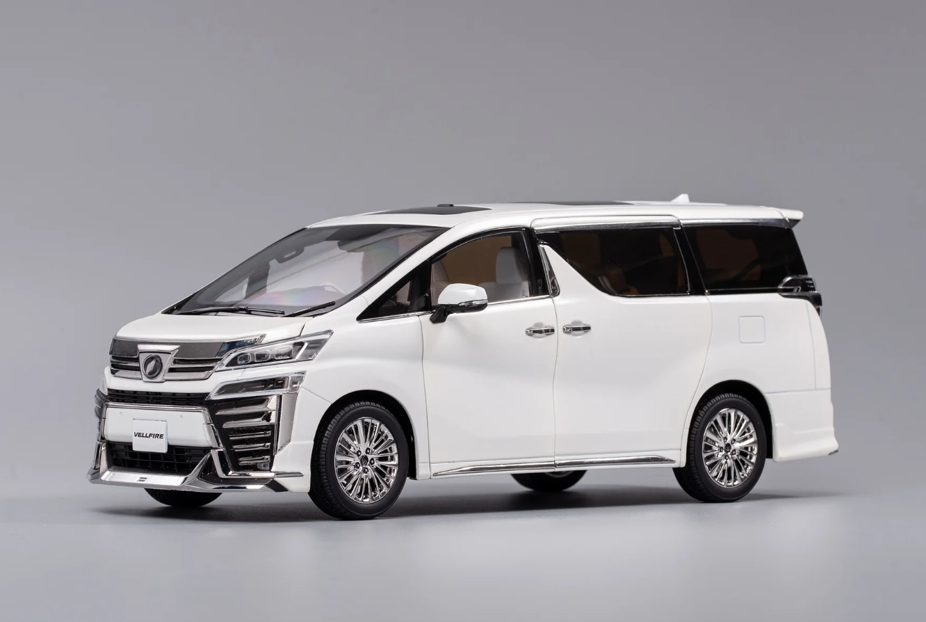 Kengfai 1:18 Toyota Veilfire (LHD/RHD) - White