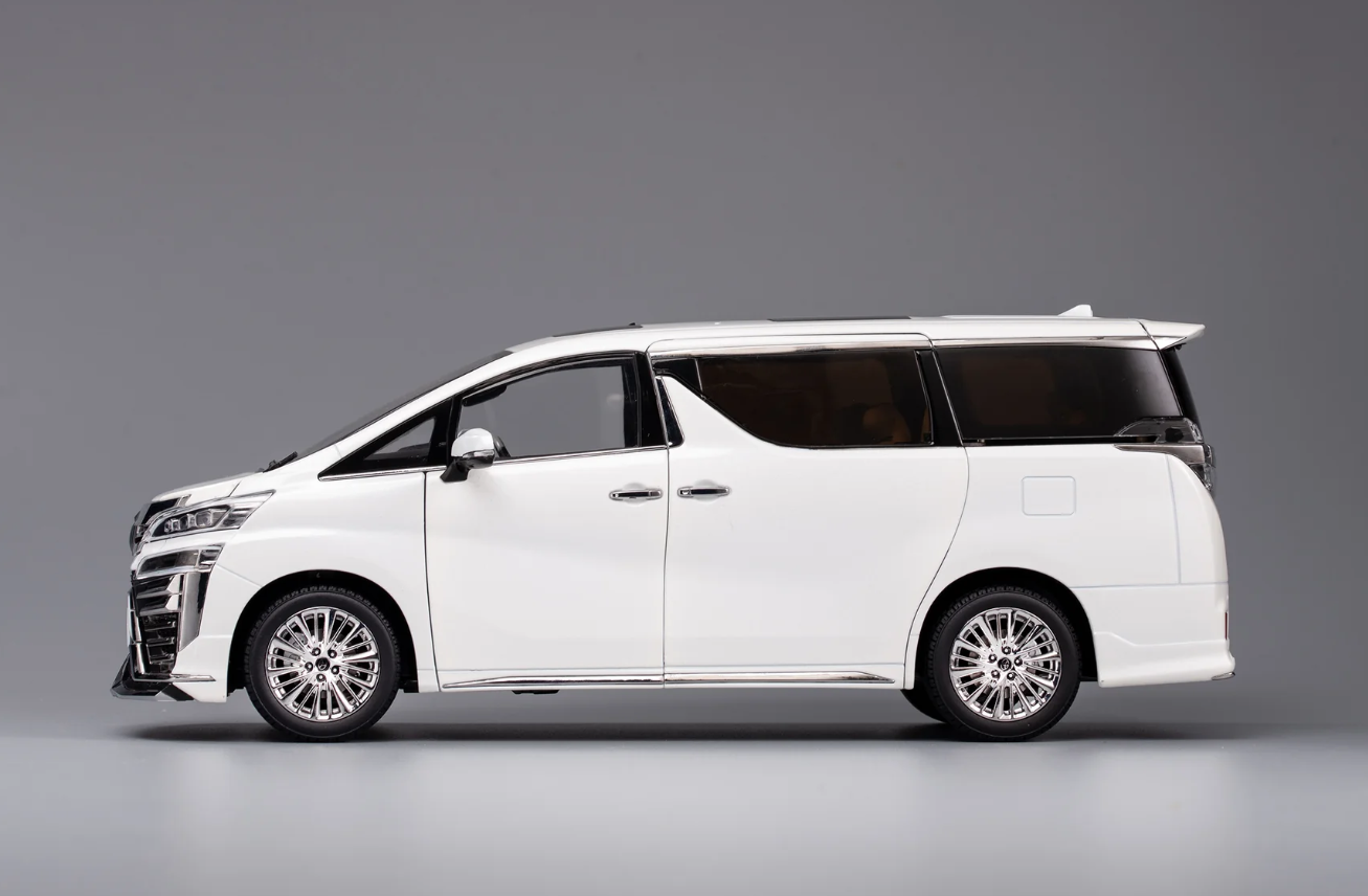 Kengfai 1:18 Toyota Veilfire (LHD/RHD) - White