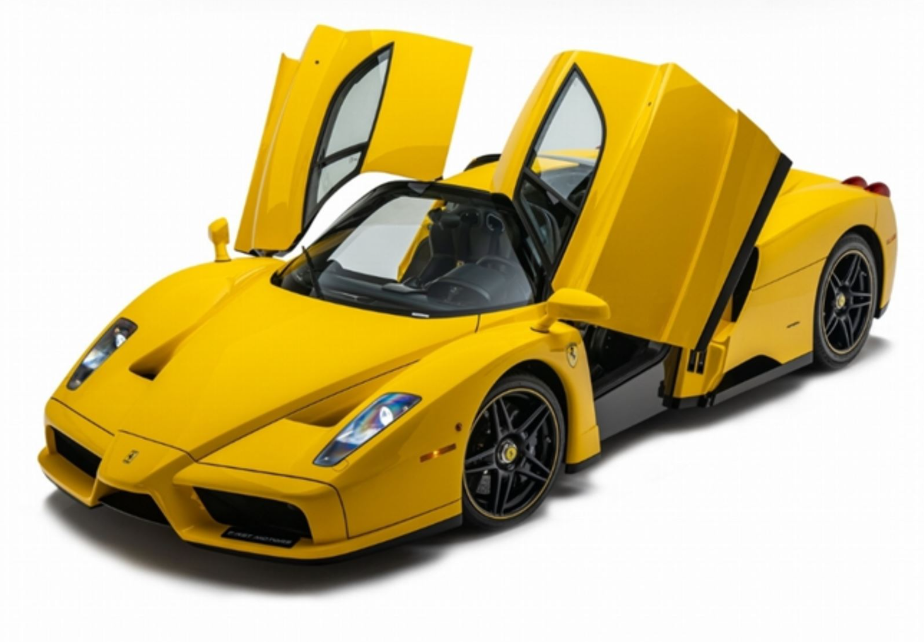 PREORDER BBR 1:18 Ferrari Enzo F60 'Open Diecast' (Giallo Modena - Black/Yellow Wheels) LUXURY PACK