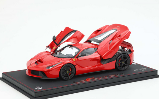 BBR 1:18 Ferrari Laferrari (Rosso Corsa - Rosso Corsa Roof)
