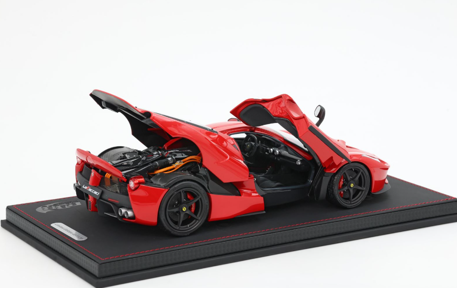 BBR 1:18 Ferrari Laferrari (Rosso Corsa - Rosso Corsa Roof)