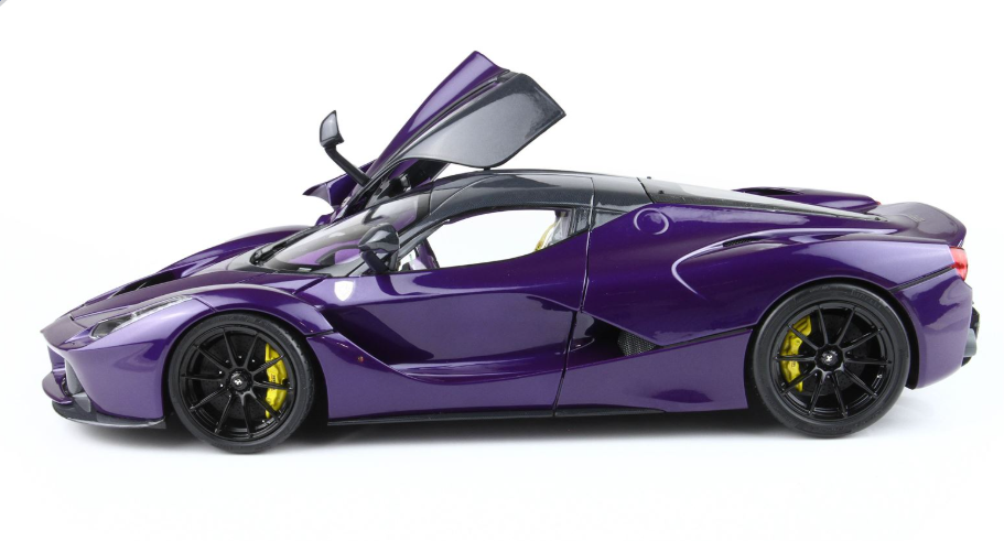 BBR 1:18 Ferrari Laferrari Purple Dubai TAILOR MADE