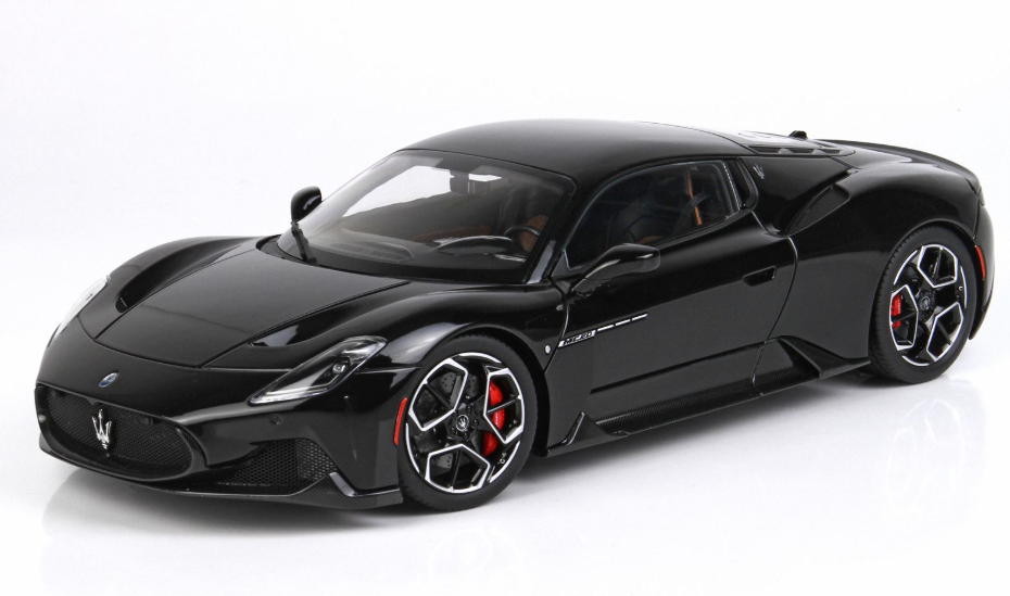 BBR 1:18 Maserati MC20 'OPEN/CLOSE' Black Enigma