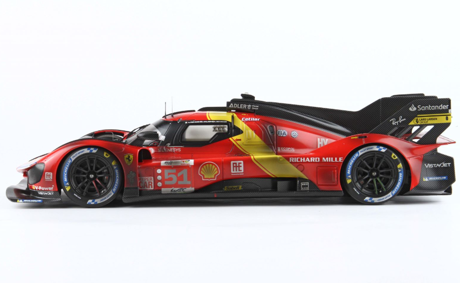 BBR 1:18 Ferrari 499P Winner Le Mans 2023 'End of Race'