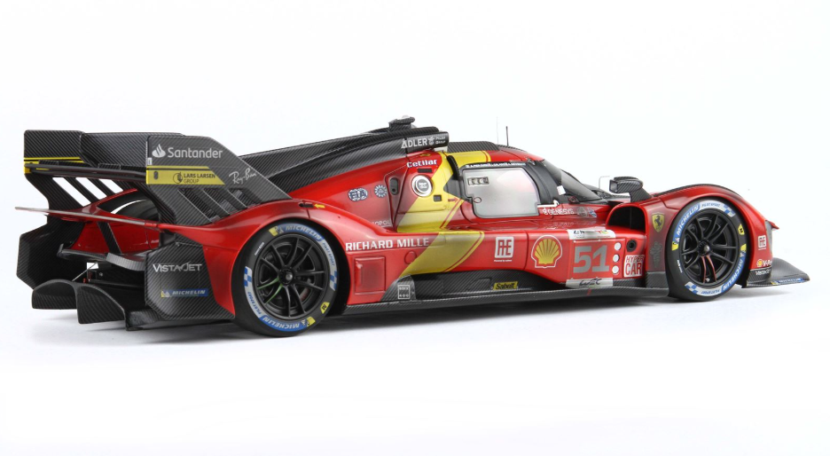 BBR 1:18 Ferrari 499P Winner Le Mans 2023 'End of Race'