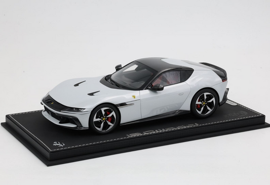 BBR 1:18 Ferrari 12Cilindri Coupe (Arctic White)