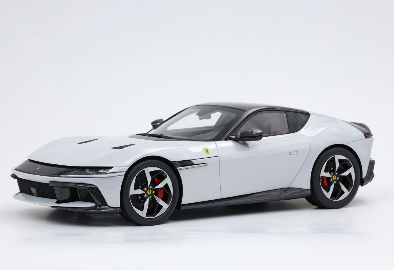 BBR 1:18 Ferrari 12Cilindri Coupe (Arctic White)