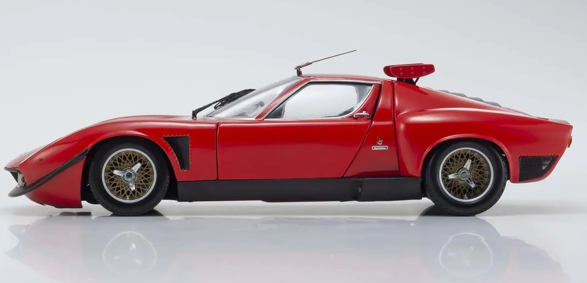 Kyosho 1:18 Lamborghini Miura SVR (Red)