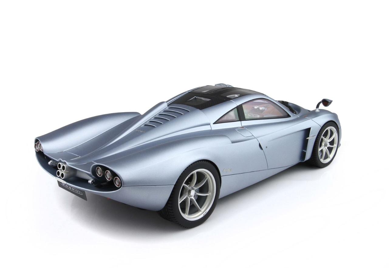 BBR 1:18 Pagani Huayra Codalunga (Azzurro Sardegna Matt)
