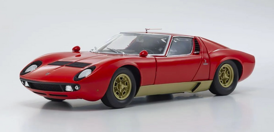 Kyosho 1:18 Lamborghini Miura P400S (Red / Gold)