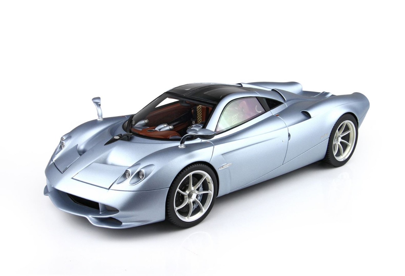 BBR 1:18 Pagani Huayra Codalunga (Azzurro Sardegna Matt)