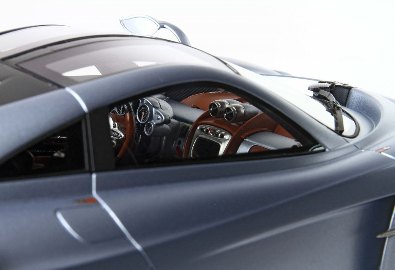 BBR 1:18 Pagani Huayra Codalunga (Azzurro Sardegna Matt)