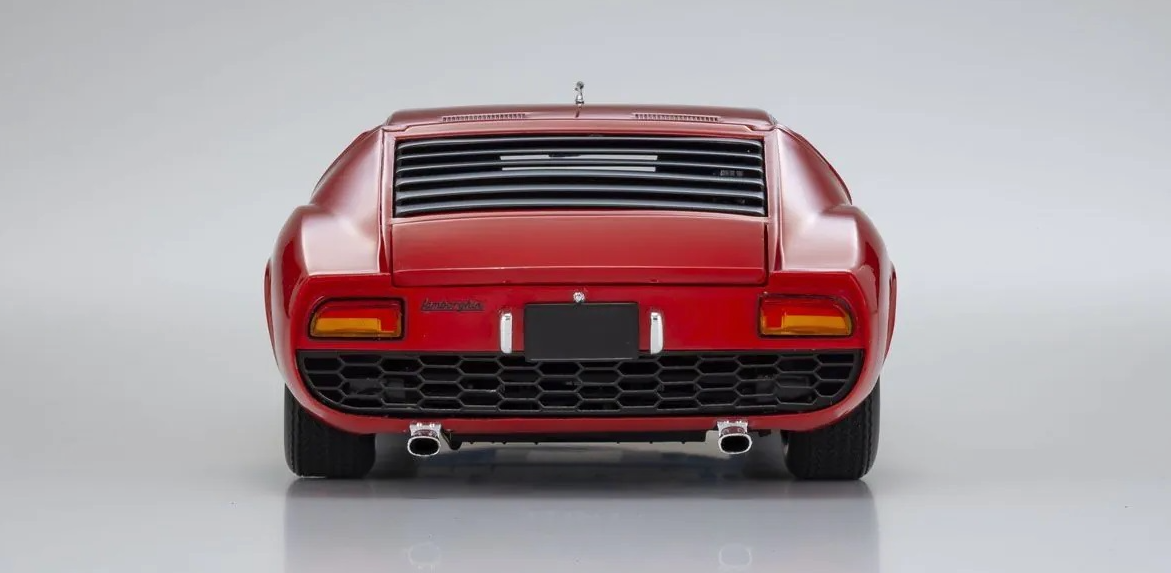 Kyosho 1:18 Lamborghini Miura P400S (Red / Gold)