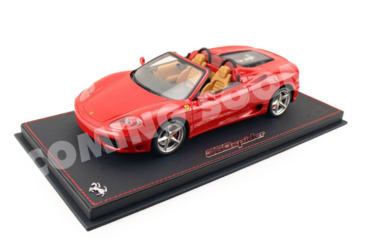BBR 1:18 Ferrari 360 Modena Spider Manual Gear - Rosso Corsa