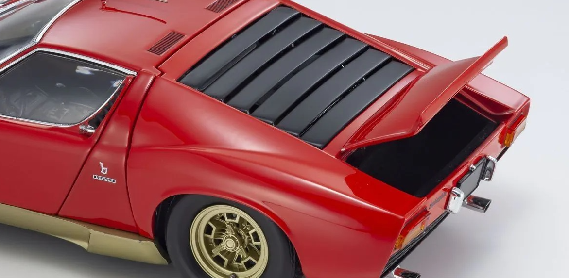 Kyosho 1:18 Lamborghini Miura P400S (Red / Gold)