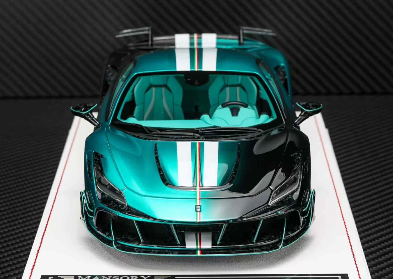 Davis & Giovanni 1:18 Ferrari F8XX MANSORY (Metallic Blue/Black Fade)