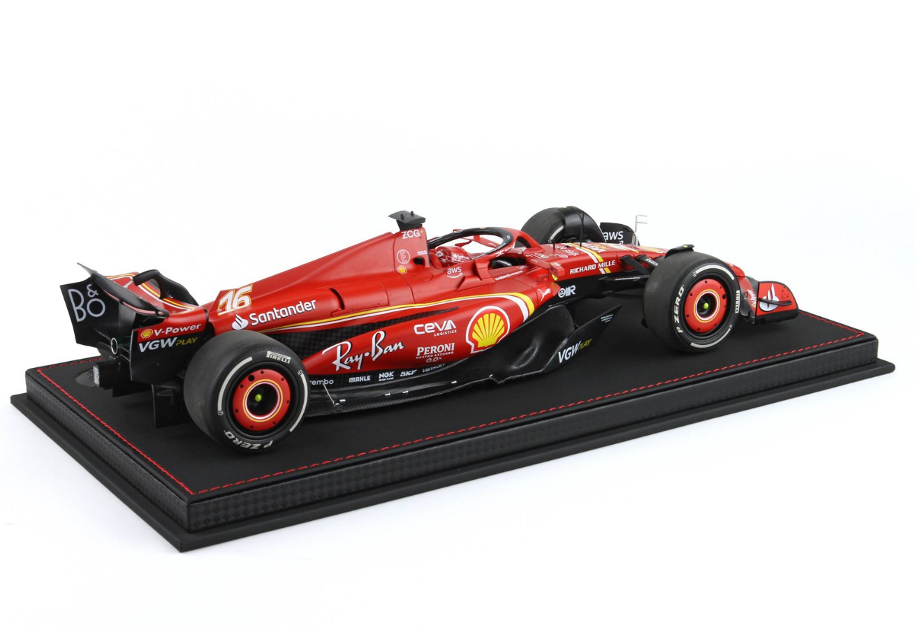 BBR 1:18 Ferrari SF24 Australian GP 2024 (Luxury Packaging) - C. Leclerc 2nd position