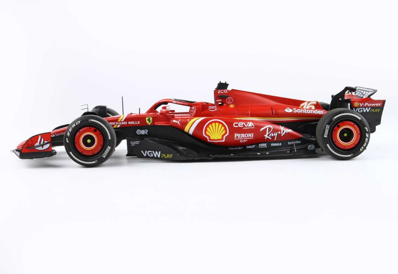 BBR 1:18 Ferrari SF24 Australian GP 2024 (Luxury Packaging) - C. Leclerc 2nd position