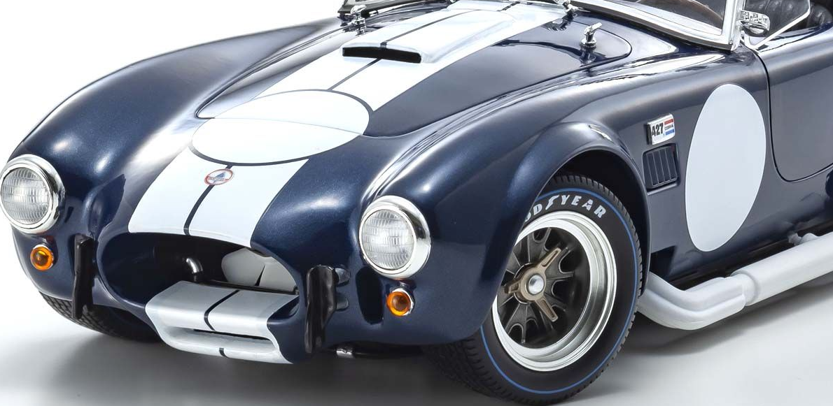Kyosho 1:18 Shelby Cobra 427 S / C (Dark Blue)