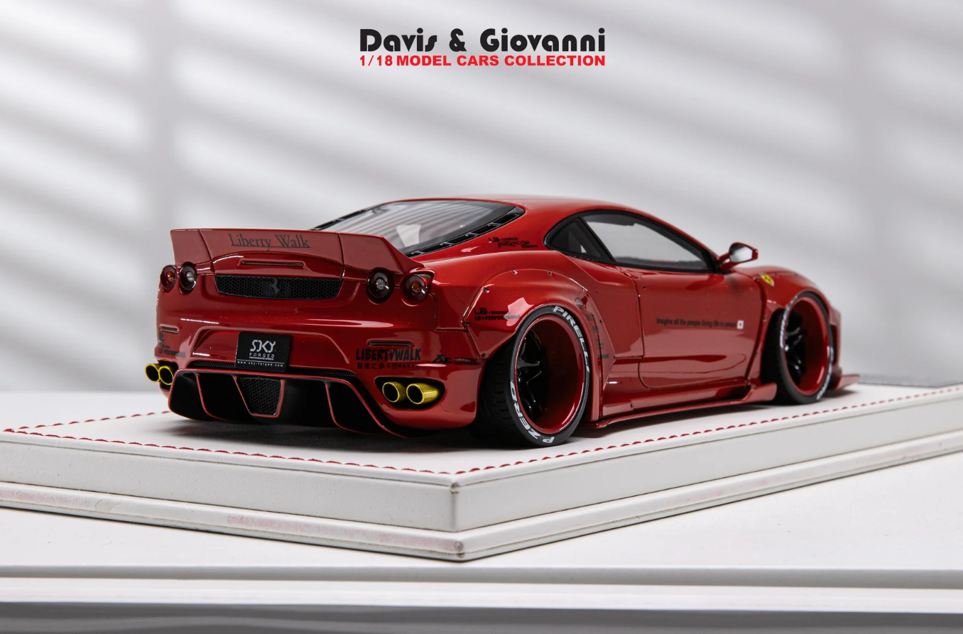 Davis & Giovanni 1:18 Ferrari F430 LBWK