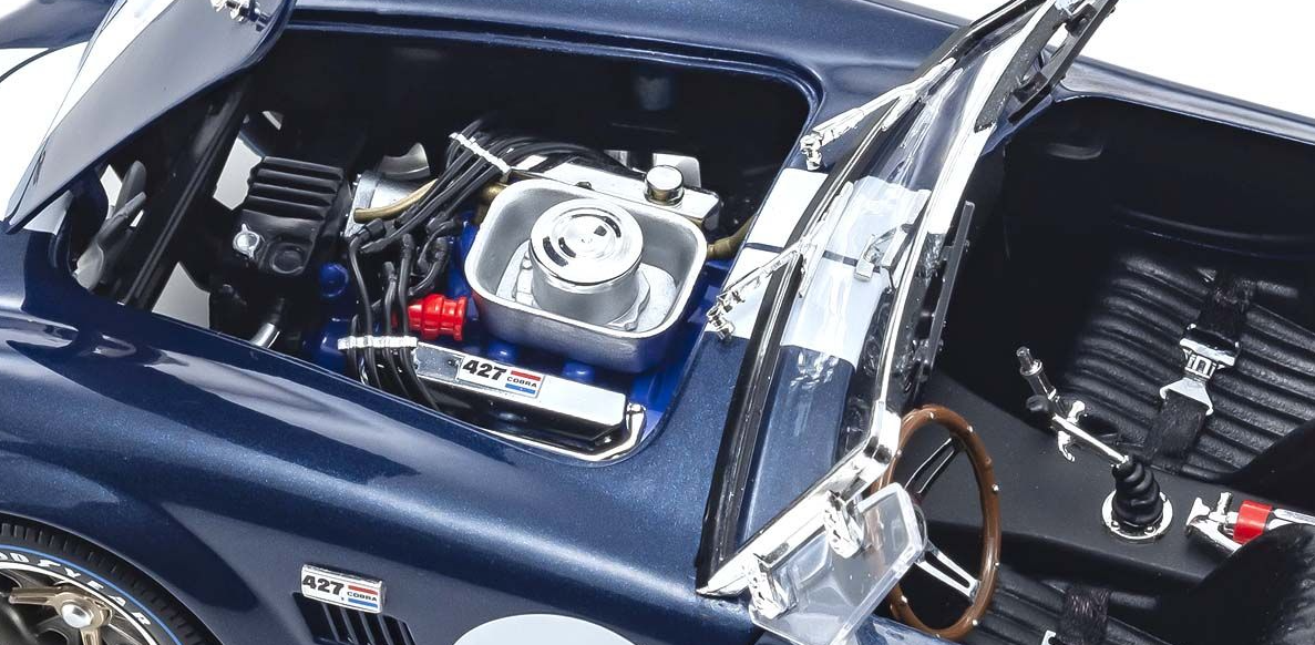 Kyosho 1:18 Shelby Cobra 427 S / C (Dark Blue)