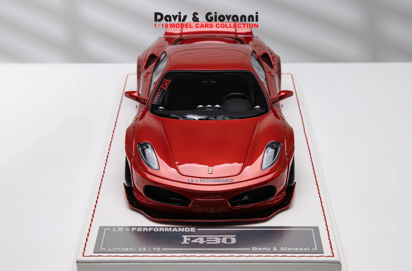 Davis & Giovanni 1:18 Ferrari F430 LBWK