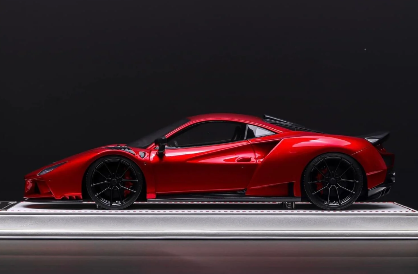 Davis & Giovanni 1:18 Ferrari F8 Tributo Novitec N-Largo (Rosso F1)