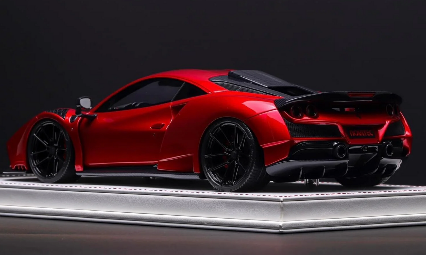 Davis & Giovanni 1:18 Ferrari F8 Tributo Novitec N-Largo (Rosso F1)