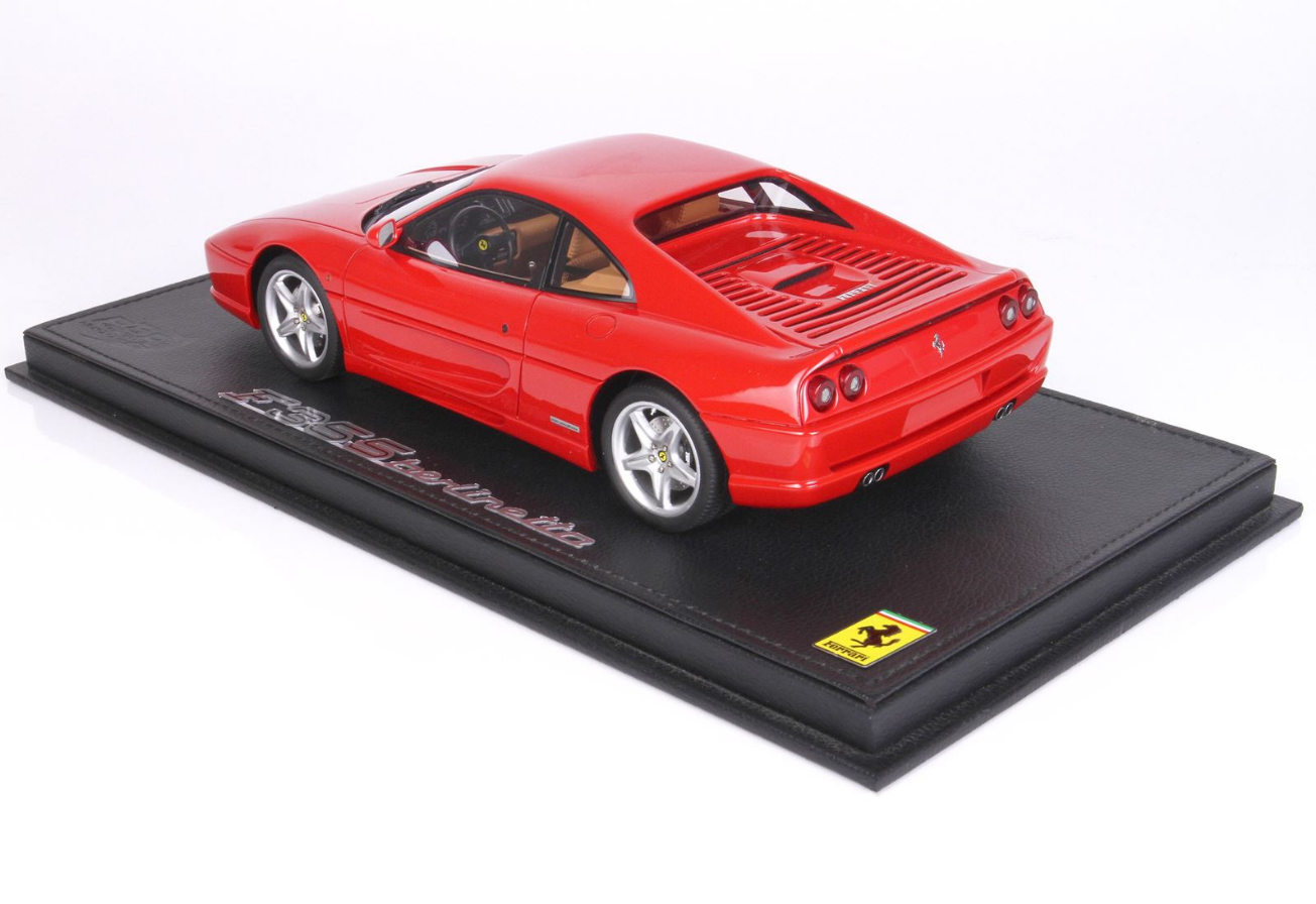 BBR 1:18 Ferrari F355 Berlinetta 1994 (Manual gear) - Rosso Corsa