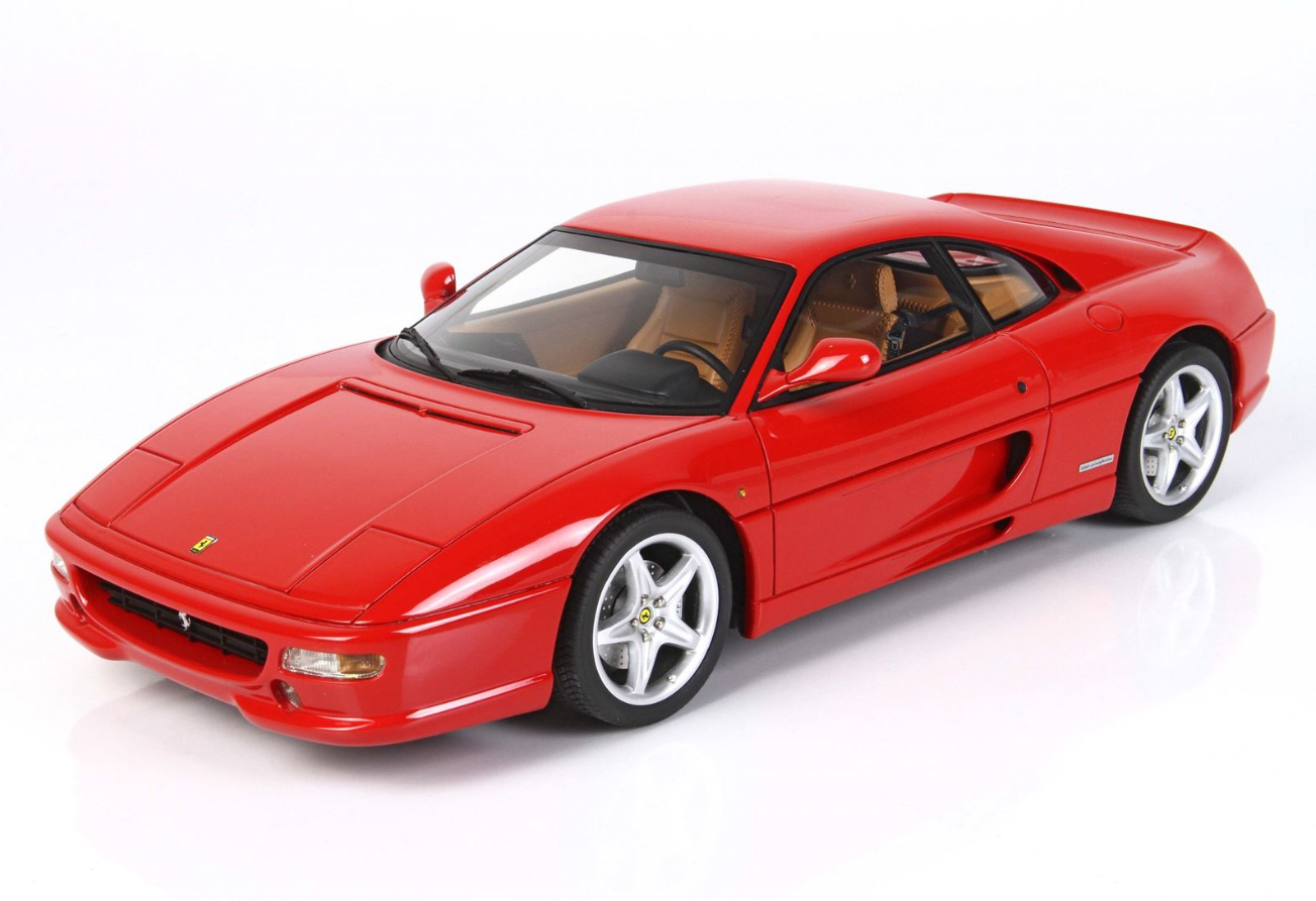 BBR 1:18 Ferrari F355 Berlinetta 1994 (Manual gear) - Rosso Corsa